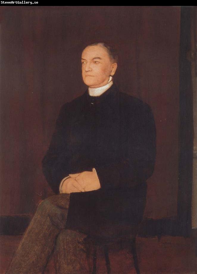 Fernand Khnopff Portrait of Augustinus van Rijckevorsel